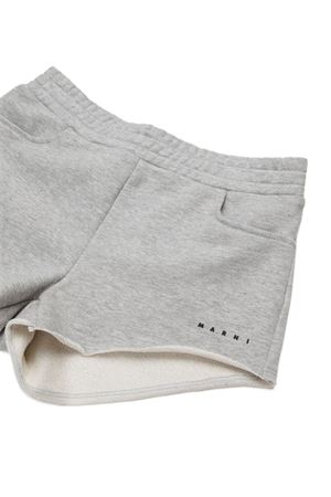 gray cotton shorts MARNI KIDS | M01690M00V00M903